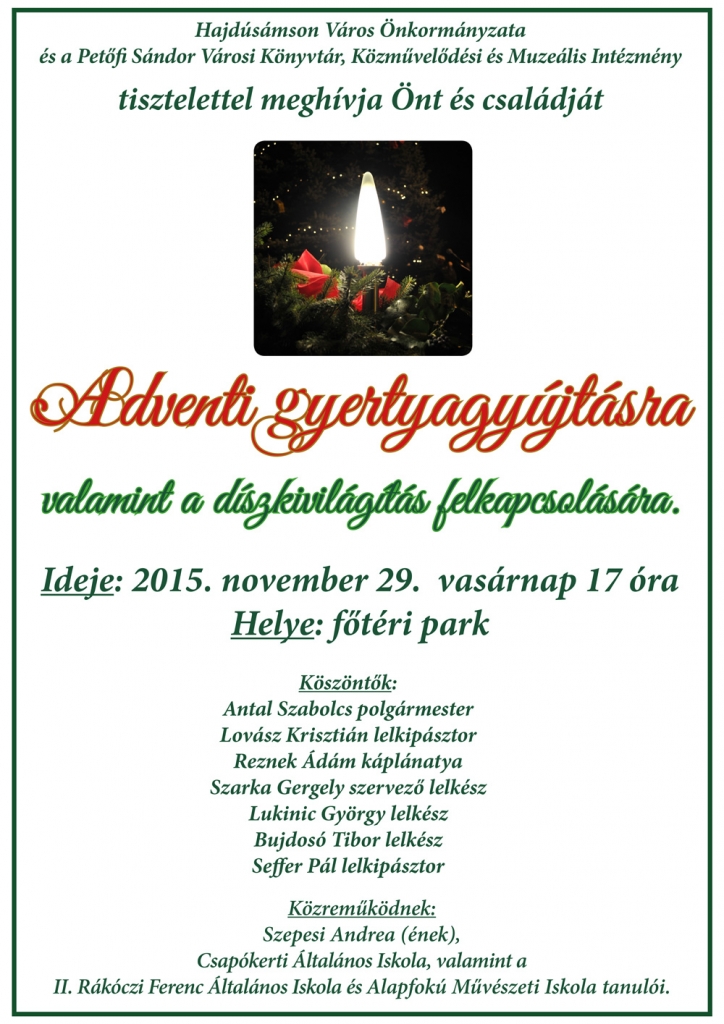 adventi-gyertyagyújtás