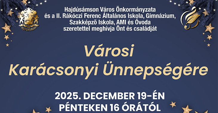 Városi karácsonyi ünnepség