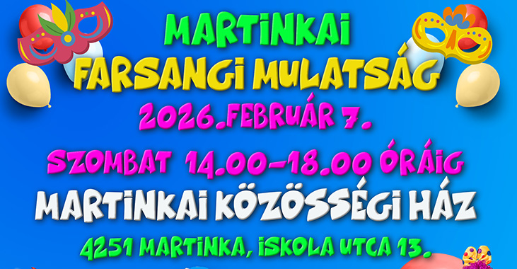 Farsang Martinkán!
