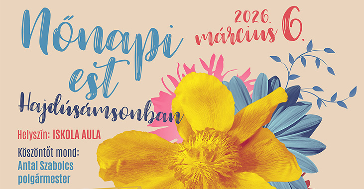 Nőnapi est Hajdúsámsonban