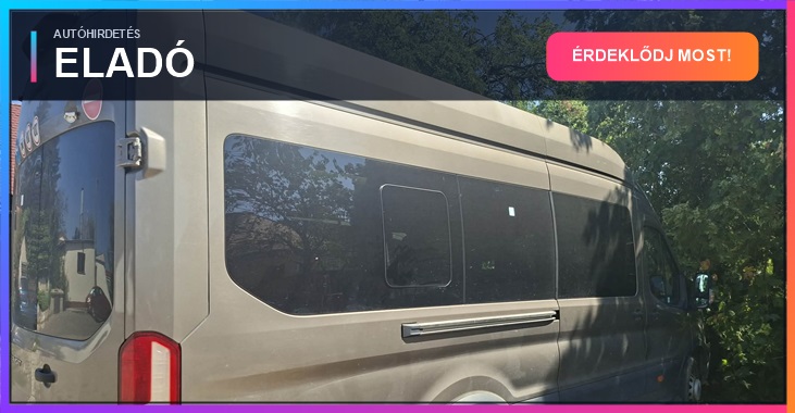 Ford Transit FBD típusú kisbusz értékesítése