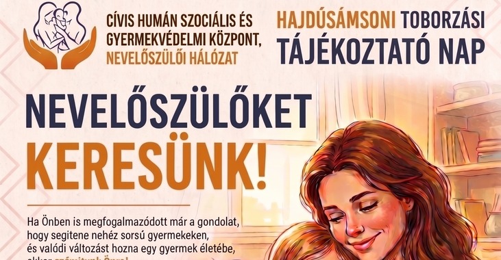Nevelőszülőket keresünk – Toborzási Nap