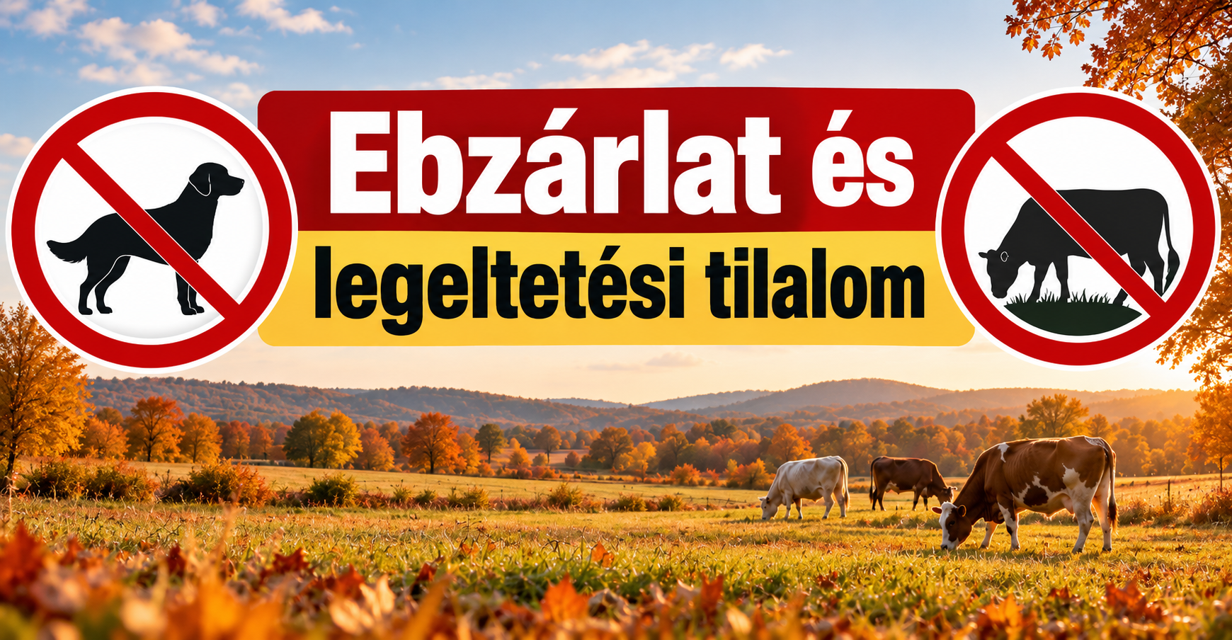 Ebzárlat és legeltetési tilalom